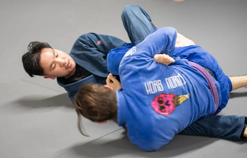 Training at Revolution Dojo Houston