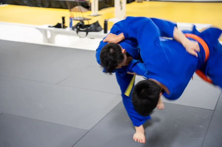 Judo class in Houston