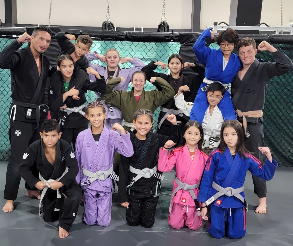 Kids martial arts class at Revolution Dojo Houston